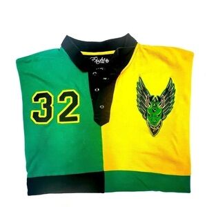 EIGHT 732 3XL. DEVILS 32 Short Sleeve POLO SHIRT